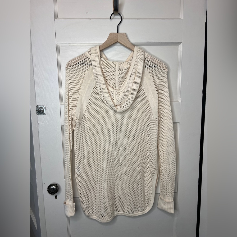 Cabi Mesh Hoodie – Parchment | Spring 2019 - Picture 3 of 3